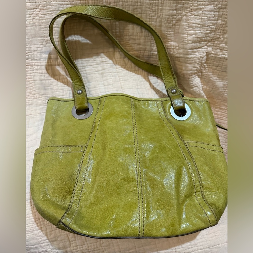 Fossil Lime green leather bag - Picture 8 of 10